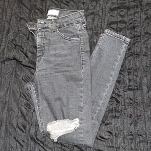 Top shop high waisted jeans